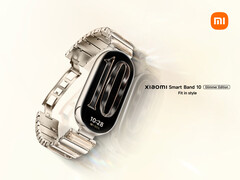 La Xiaomi Smart Band 10 Glimmer Edition è disponibile in un'unica opzione di colore. (Fonte immagine: Xiaomi)