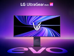 Il 45GX950B abbandona il marchio 'UltraGear OLED' per il più recente 'UltraGear Evo' di LG.
