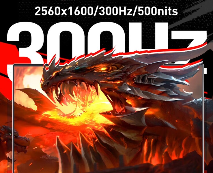 Il portatile da gioco Mechrevo ha un display QHD da 300 Hz.