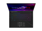 Il trackpad di ASUS ROG Strix SCAR 16 funge da tastierino numerico. (Fonte: ASUS)