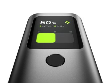 Un display interattivo intelligente che mostra informazioni utili sulla ricarica. (Fonte: Sharge)