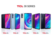 I nuovi telefoni della serie 30 di TCL. (Fonte: TCL)