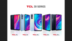 I nuovi telefoni della serie 30 di TCL. (Fonte: TCL)