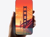 Un rendering dell'iPhone senza bordi con sistema Face ID sotto il display. (Fonte: Ice Universe)