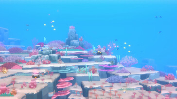 Nella foto: Una schermata di gameplay di Dave the Diver.