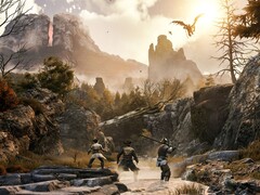Un'immagine che mostra un drago in GreedFall.