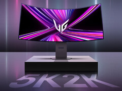 L'UltraGear OLED 45GX950A è l'unico esempio del nuovo pannello WOLED da 5K2K e 44,5 pollici di LG Display che è stato effettivamente rilasciato. (Fonte: LG)