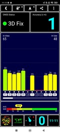 Ricezione GPS all'aperto