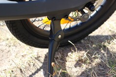 È già stato installato anche un portabiciclette