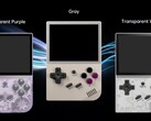 L'Anbernic RG35XX sarà disponibile in tre varianti di colore che richiamano le classiche console Nintendo. (Fonte: Anbernic)
