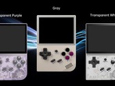 L'Anbernic RG35XX sarà disponibile in tre varianti di colore che richiamano le classiche console Nintendo. (Fonte: Anbernic)
