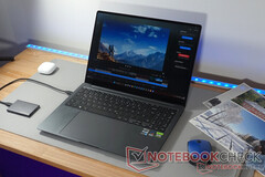 La serie Galaxy Book4 dovrebbe essere composta da almeno cinque modelli, Galaxy Book3 Ultra nella foto. (Fonte: Notebookcheck)