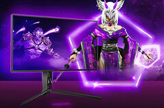 L'AOC Agon AG274QXM è un monitor da gioco da 27 pollici con un pannello mini-LED. (Fonte immagine: AOC)