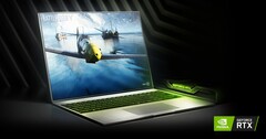 Si ritiene che le GPU NVIDIA RTX 3000 arriveranno nei laptops a partire da gennaio 2021. (Fonte immagine: NVIDIA)