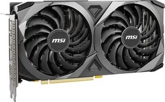 Una nuova variante di GeForce RTX 3060 è apparsa online (immagine via MSI)