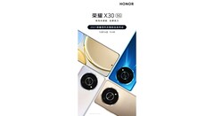 Honor's nuovo teaser X30. (Fonte: Honor via Weibo)