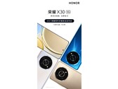 Honor's nuovo teaser X30. (Fonte: Honor via Weibo)