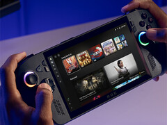 La ROG Xbox Ally X che esegue la nuova modalità di gioco portatile di Windows 11. (Fonte immagine: Microsoft)