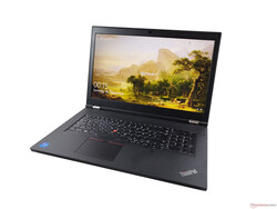 Recensione: Lenovo ThinkPad P17 G2, dispositivo di prova per gentile concessione