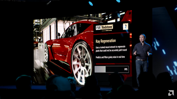 AMD FSR Redstone Ray Regeneration migliora il ray tracing. (Fonte: AMD)