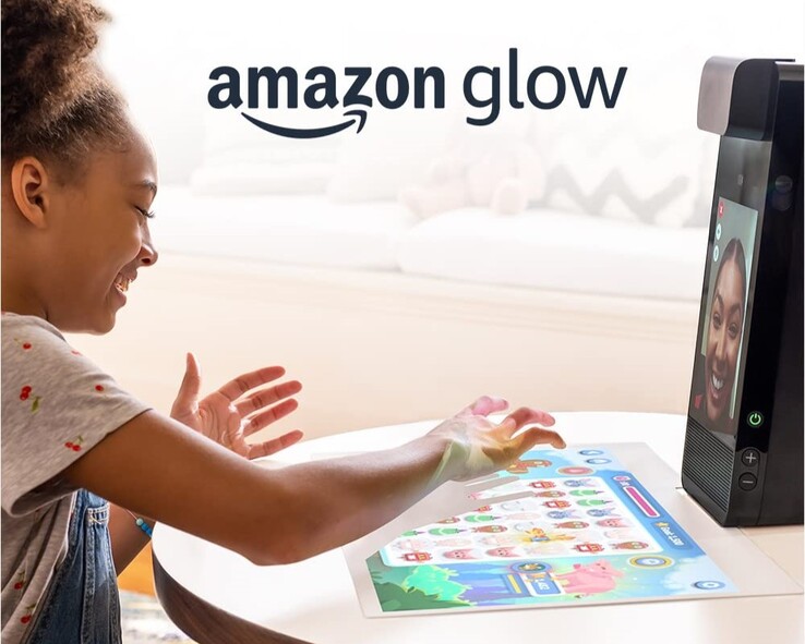 Il dispositivo interattivo di videochiamata Amazon Glow per bambini (fonte: Amazon)