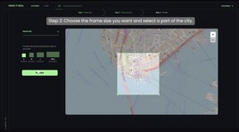 CityPrint: selezionare l'area della mappa (Fonte immagine: AnkerMake)