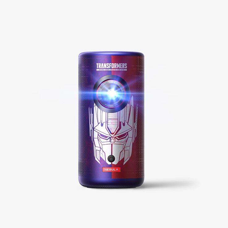 Il proiettore laser Anker x Transformers Nebula Capsule 3. (Fonte: Anker)