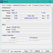 CPU-Z Scheda madre