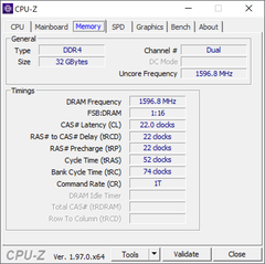 Memoria CPU-Z