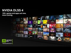 L'ultima tecnologia di upscaling di Nvidia, DLSS 4, è ora supportata da oltre 100 giochi e app. (Fonte: Nvidia)