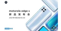 È un vero teaser del Motorola Edge S? (Fonte: Twitter)