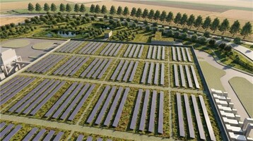 L'impianto fotovoltaico previsto per il tetto del data center riuscirà probabilmente a coprire solo una parte del fabbisogno energetico.