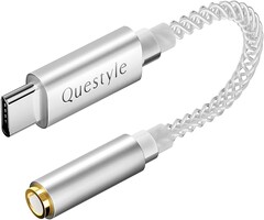 Questyle Qlink-C è un DAC USB-C entry-level che pesa solo 5 grammi (0,17 once). (Fonte: Questyle)