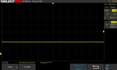50% di luminosità: Nessun PWM