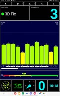 Segnale GNSS all'aperto