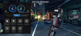 Dead Trigger 2 con console in modalità Ultra