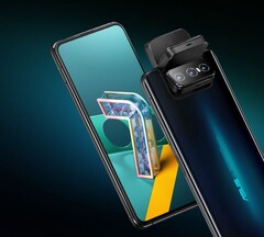 Non si sa se la serie Zenfone 8 manterrà il modulo della fotocamera girevole. (Fonte: Asus)