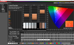 ColorChecker prima della calibrazione