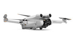 Il DJI Mini 3 mantiene l'aspetto generale del Mini 3 Pro con alcune modifiche. (Fonte: @DealsDrone)