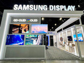 Una vetrina di prodotti OLED. (Fonte: Samsung)