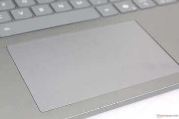 Il clickpad ha una vibrazione aptica quando viene premuto, a differenza della maggior parte degli altri computer portatili