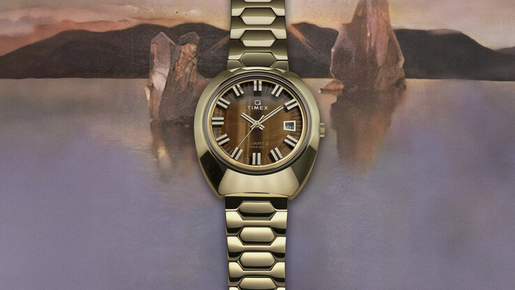 ... e con un quadrante marrone. (Fonte: Timex)