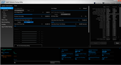 Impostazioni Intel XTU (default)