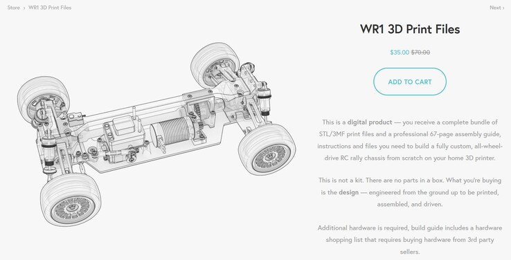 35 dollari per i file di stampa