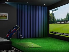 Il videoproiettore BenQ LH820ST dispone di una modalità Golf per una migliore simulazione. (Fonte: BenQ)