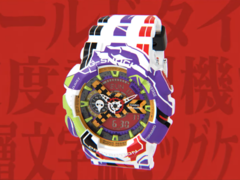 Il nuovo Casio Evangelion GA-110EVA30-7A (nella foto). (Fonte: Casio G-Shock/YouTube)