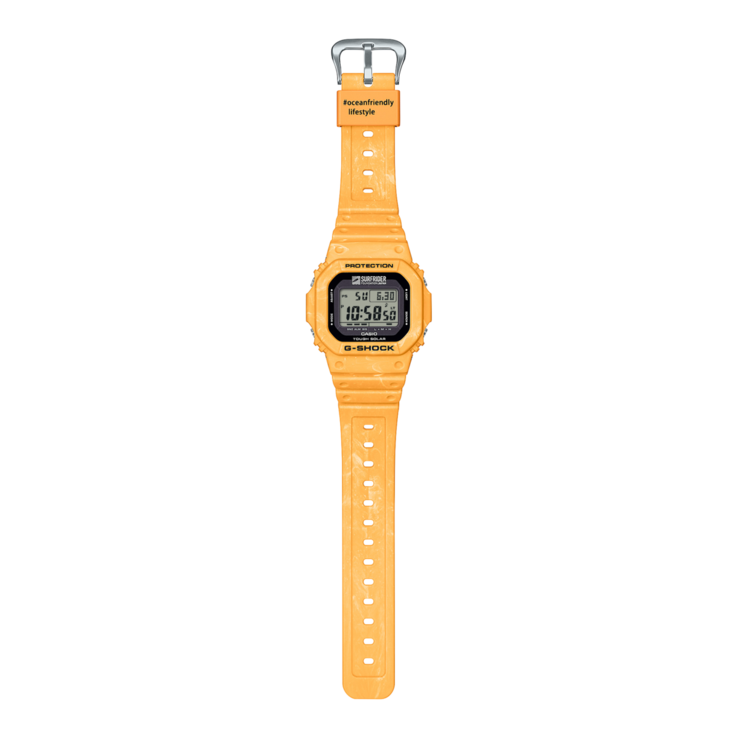 L'orologio Casio G-Shock × Surfrider Foundation Japan G-5600SFJ-9. (Fonte: Casio)