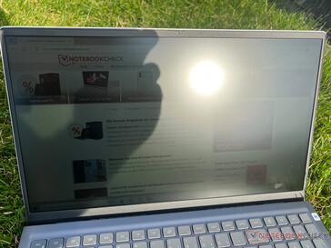 Il Dell Inspiron 15 5515 al sole ...