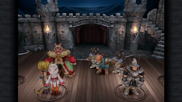 I modelli dei personaggi di Final Fantasy 9 in mostra nella versione PC (Fonte: Steam)