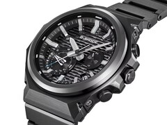 I prossimi orologi G-Steel di Casio sostituiscono i bracciali in metallo con cinturini in gomma più leggeri. (Nella foto: GSTB1000BD-1A)